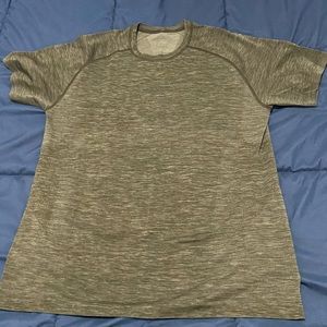 Large Lululemon Deep Coal Metal Tech Vent